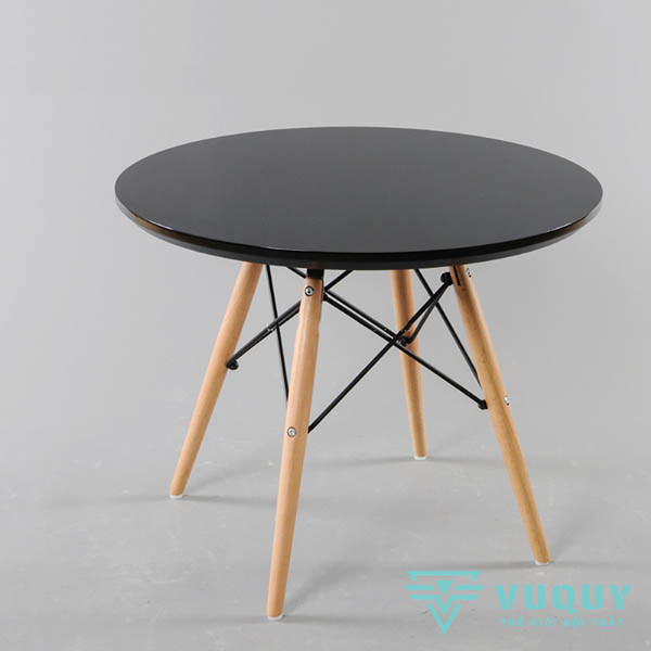 Bàn Cafe Tròn Eames Chân Thấp 45cm BCF-04